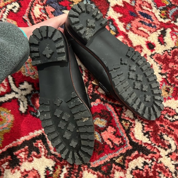 Madewell Corinne Lugsole Loafer size 7.5 black - Picture 5 of 5